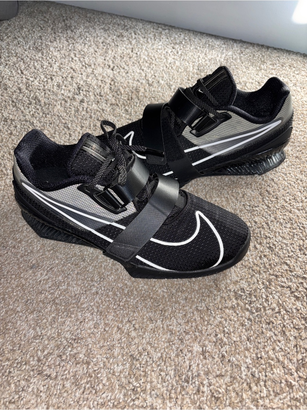 Nike Romaleos 4 Weightlifting Shoes – Black/White